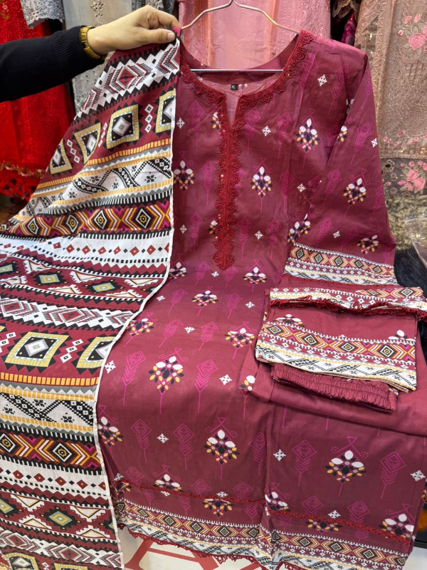 Farshi Pattern All Over Printed Design